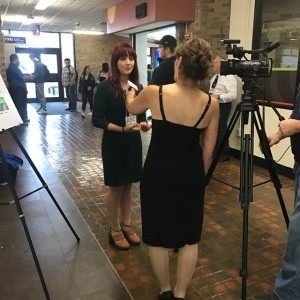 TV Interview at the Latino Forum