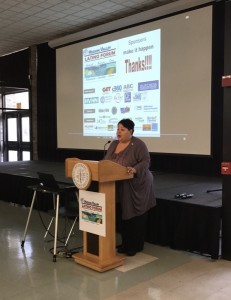 NY Secretary of State Rossana Rosado opens the Latino Forum