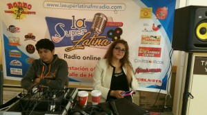 La SuperLatinaFM radio broadcasting live from the Latino Forum